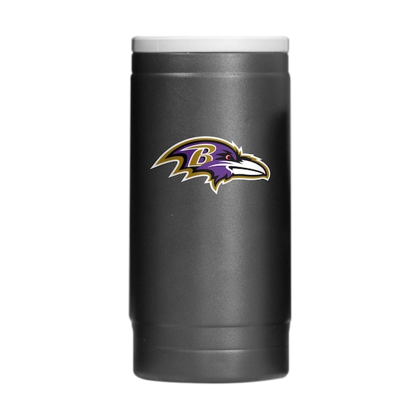 Logo Brands Baltimore Ravens Flipside Powder Coat Slim Can Coolie 603-S12PC-34 - main